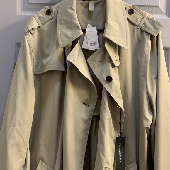 BANANA REPUBLIC OVERCOAT NWT - Picture 2 of 4